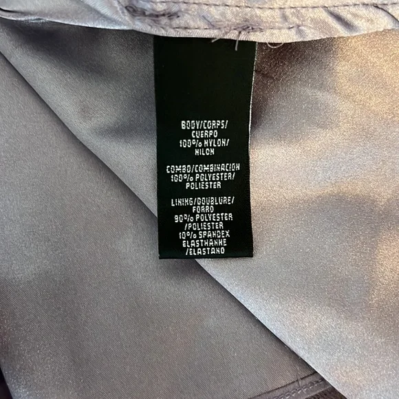 LIKE NEW! Monique Lhuillier bridesmaid lavender colored dress with tulle overlay - Picture 8 of 8